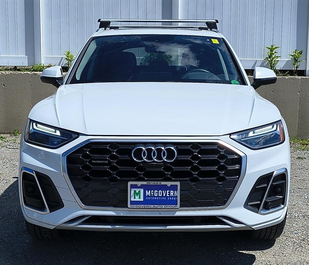 Certified 2018 Audi Q5 Premium Plus with VIN WA1BNAFY8J2242001 for sale in Newton, MA