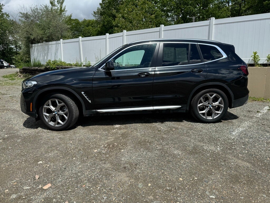 Used 2022 BMW X3 30i with VIN 5UX53DP00N9N17553 for sale in Newton, MA