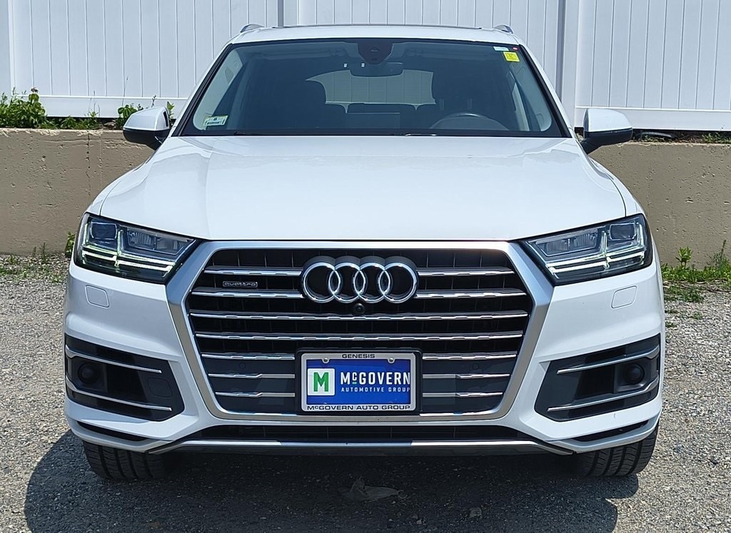 Certified 2019 Audi Q7 Premium Plus with VIN WA1LAAF75KD035174 for sale in Newton, MA