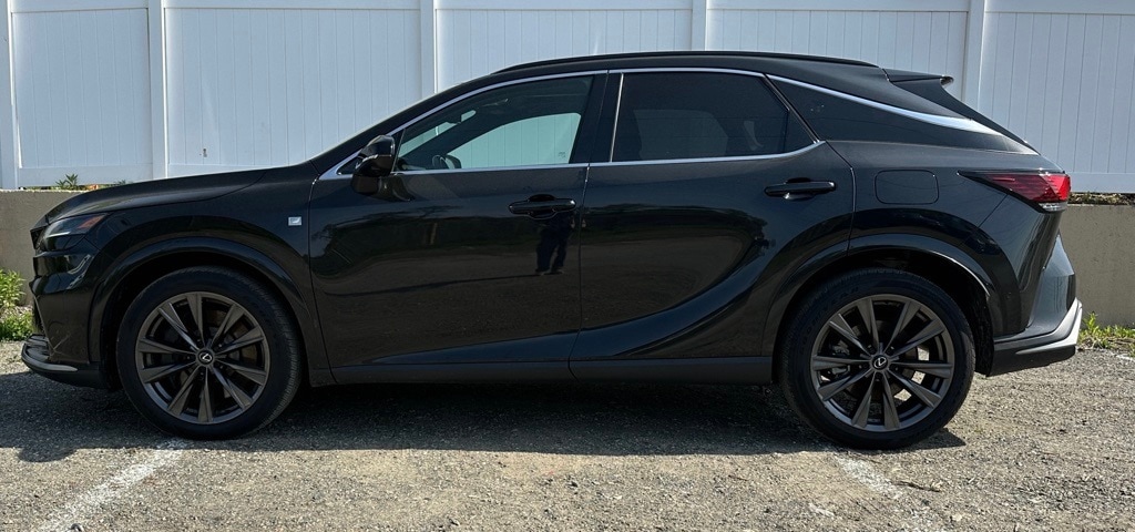 Certified 2024 Lexus RX 350 F SPORT with VIN 2T2BAMCA2RC053329 for sale in Newton, MA