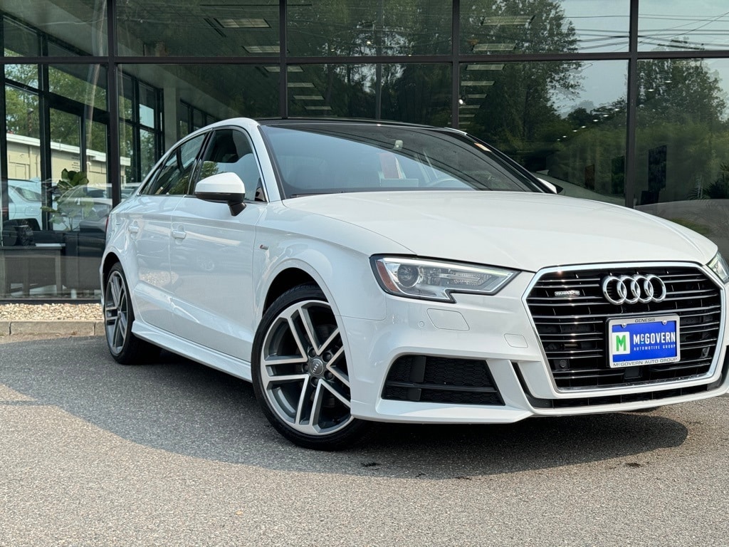 Used 2018 Audi A3 Sedan Premium Plus with VIN WAUJ8GFF4J1016745 for sale in Albany, NY