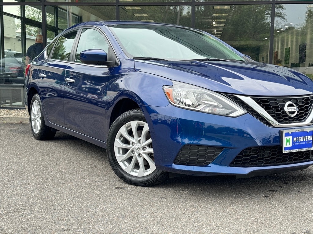 Used 2019 Nissan Sentra SV with VIN 3N1AB7AP6KY286046 for sale in Albany, NY