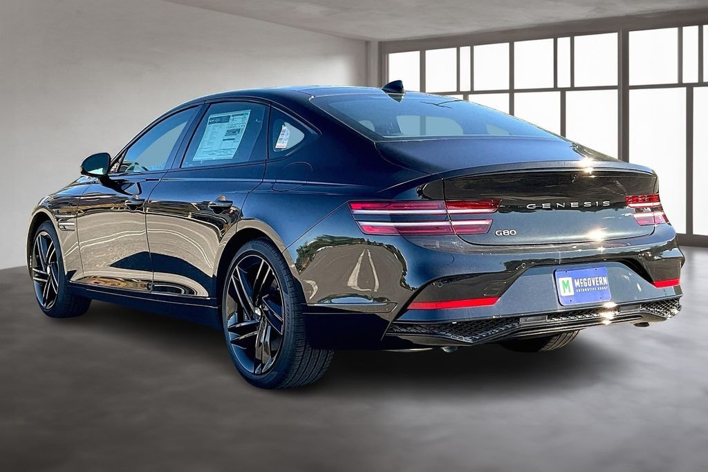 New 2026 Genesis G80 3.5T Prestige Black Sedan