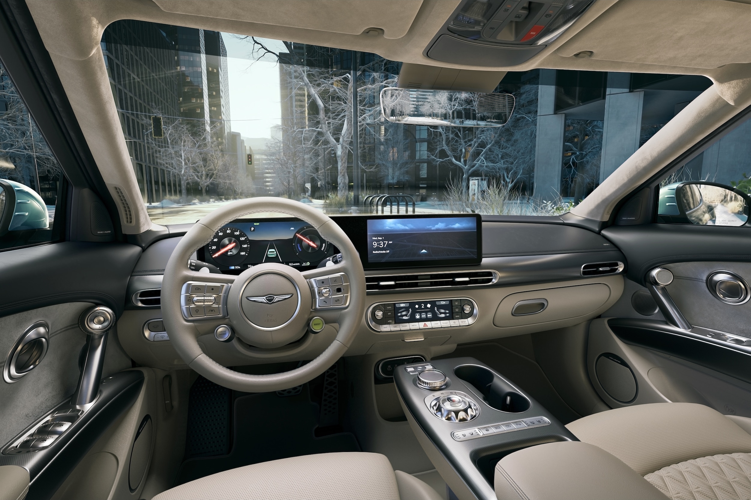 Genesis GV60 dashboard view