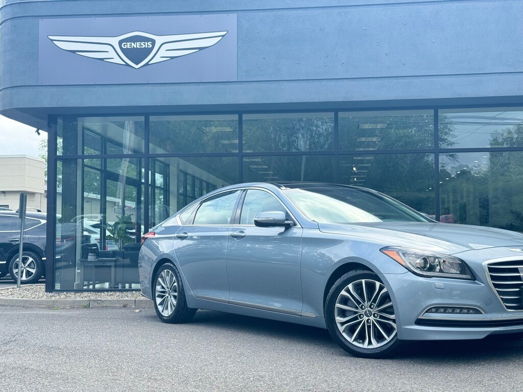 Used 2017 GENESIS G80 Base with VIN KMHGN4JE4HU191102 for sale in Albany, NY