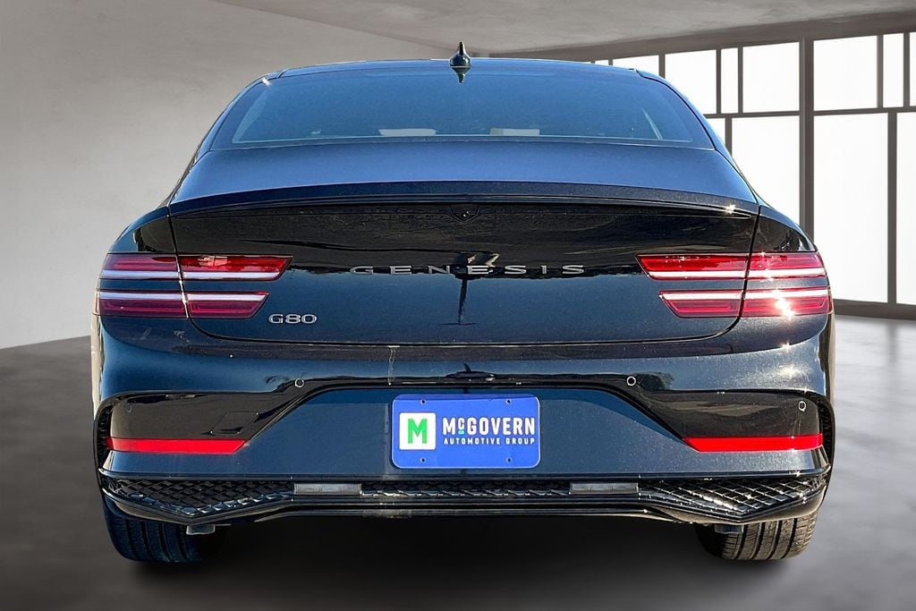 New 2026 Genesis G80 3.5T Prestige Black Sedan