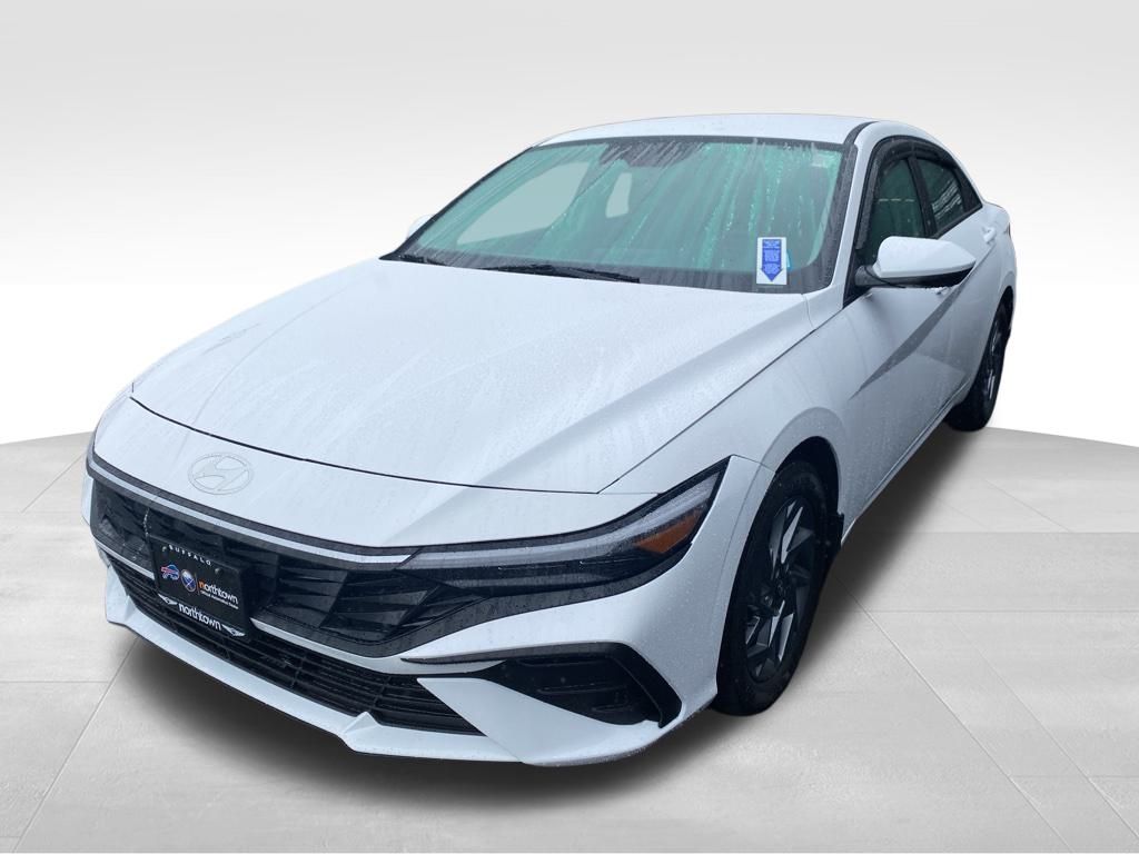2024 Hyundai Elantra Hybrid Blue photo 3