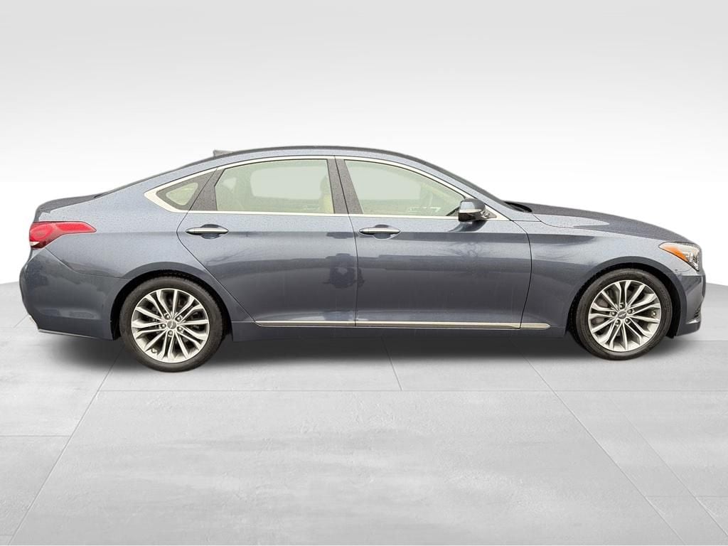 Used 2015 Hyundai Genesis Base with VIN KMHGN4JE7FU064938 for sale in Williamsville, NY