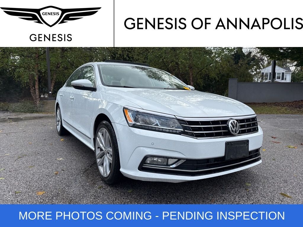 Used 2018 Volkswagen Passat V6 SEL Premium Sedan