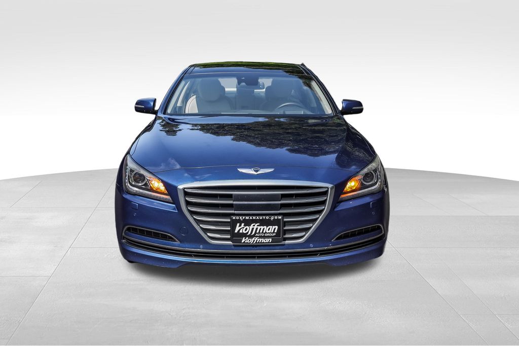 Used 2015 Hyundai Genesis Base with VIN KMHGN4JE3FU101578 for sale in Simsbury, CT