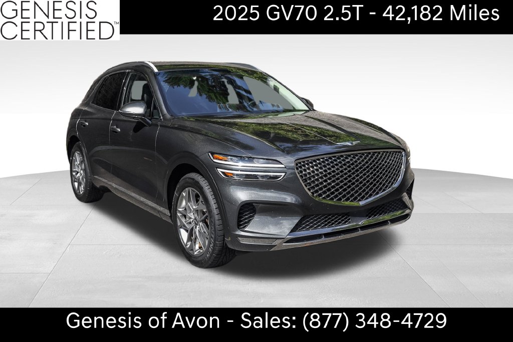 Used 2025 Genesis GV70 2.5T SUV KMUMADTB5SU207379 in Watertown, CT