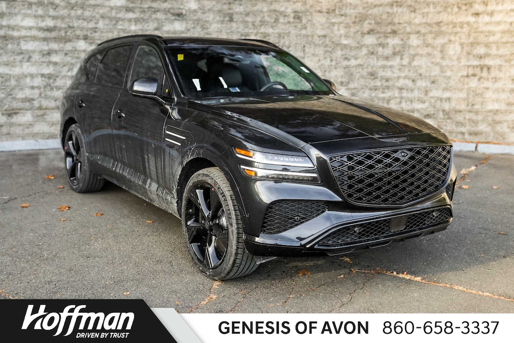New 2026 Genesis GV80 3.5T Prestige Black SUV