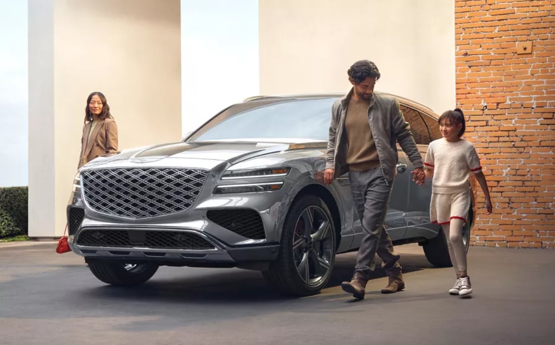 2027 Genesis GV80 with family