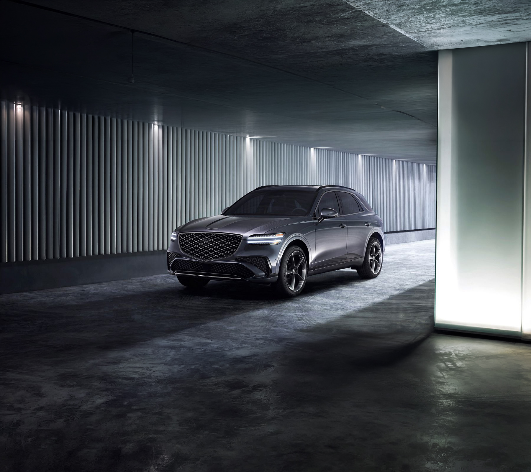 2027 Genesis electrified gv70 exterior image