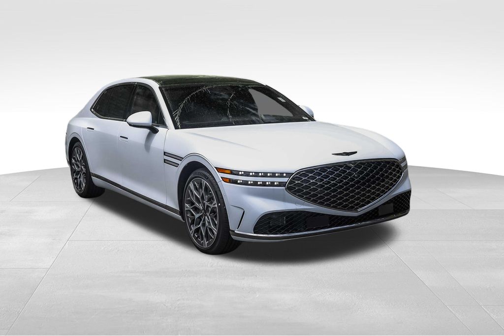 Uyuni White 2026 Genesis G90 Sedan All-Wheel Drive 8-Speed Automatic