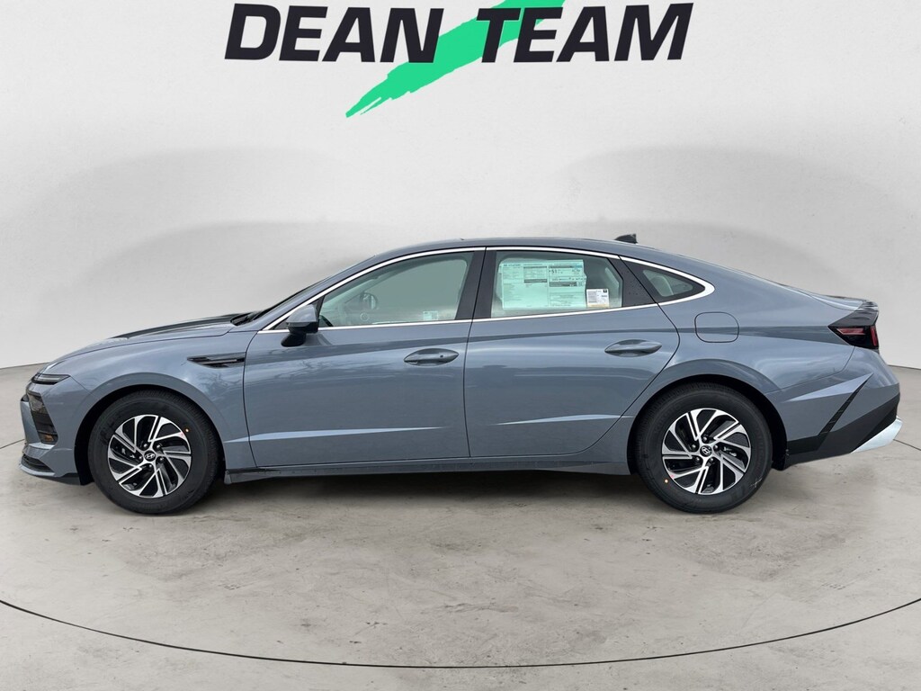 New 2026 Hyundai Sonata Hybrid Blue Sedan