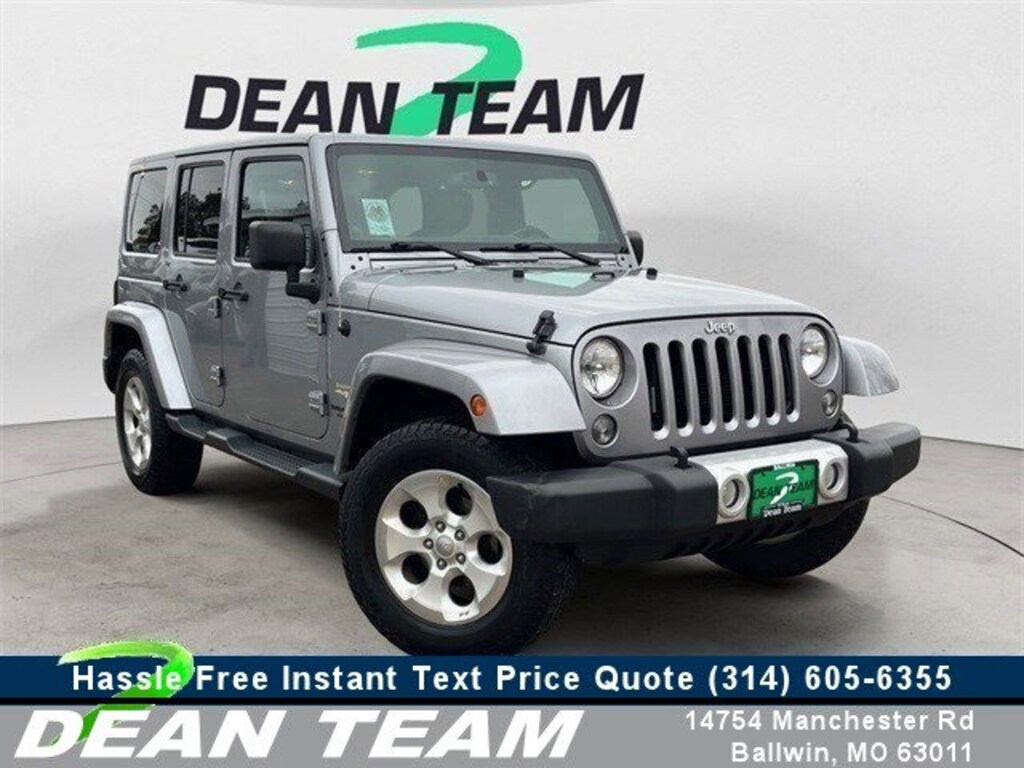 Used 2014 Jeep Wrangler Unlimited Sahara 4x4 SUV
