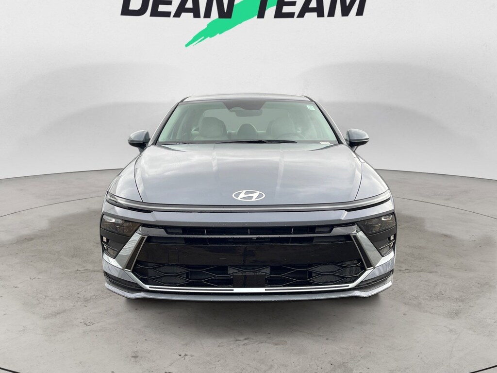 New 2026 Hyundai Sonata Hybrid Blue Sedan