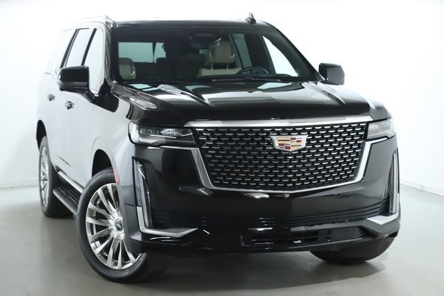 Used 2021 Cadillac Escalade Premium Luxury with VIN 1GYS4BKL4MR202013 for sale in Bedford, OH