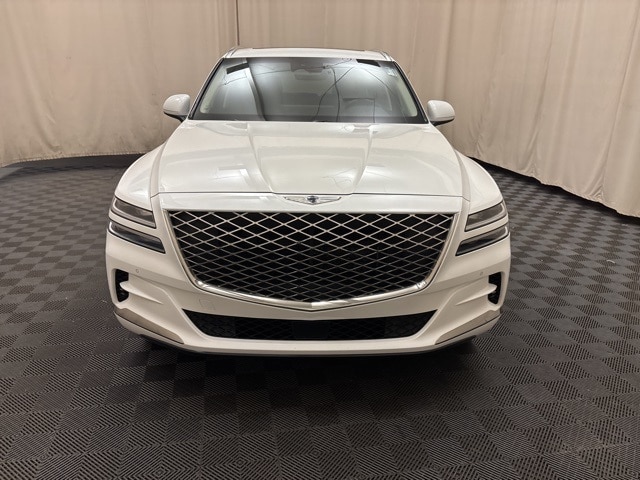 Used 2021 GENESIS GV80 Advanced+ with VIN KMUHCESC8MU060750 for sale in Bedford, OH