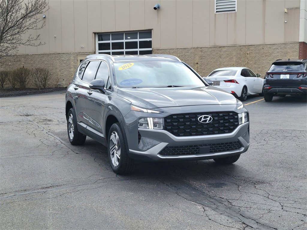 Certified 2023 Hyundai Santa Fe SEL with VIN 5NMS2DAJXPH567585 for sale in Brunswick, OH