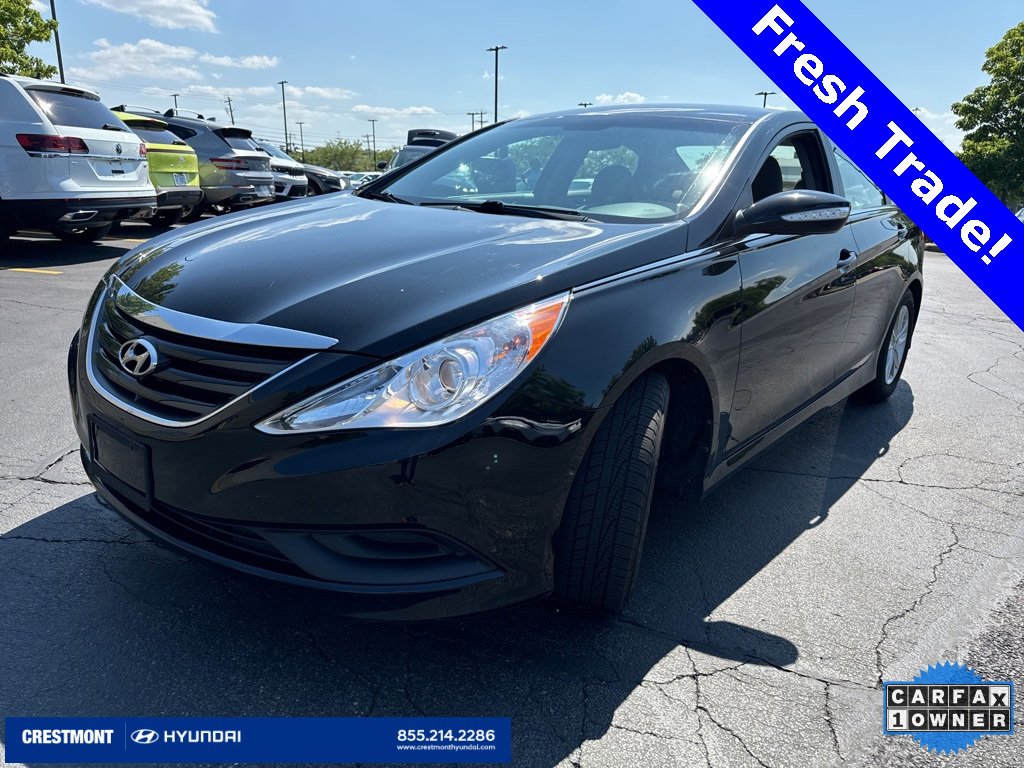 Used 2014 Hyundai Sonata GLS with VIN 5NPEB4AC6EH815233 for sale in Brunswick, OH