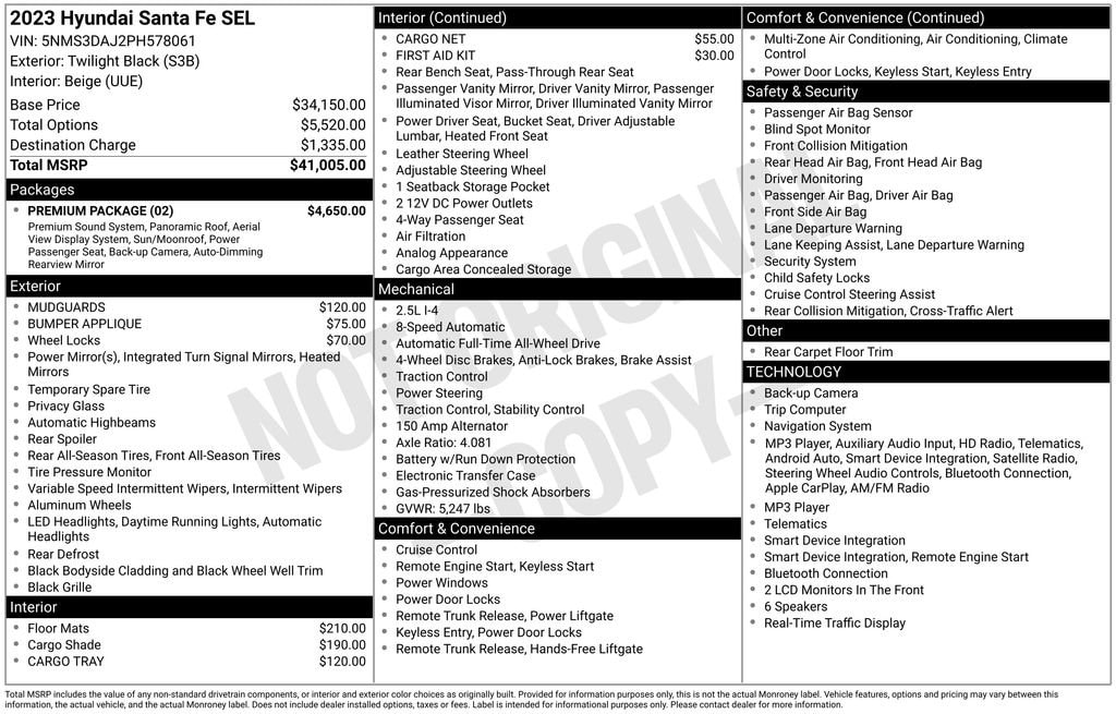 2023 Hyundai Santa Fe SEL - Photo 22