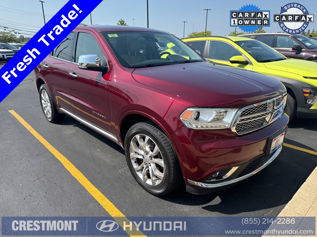 Used 2018 Dodge Durango Citadel with VIN 1C4RDJEG7JC247720 for sale in Brunswick, OH