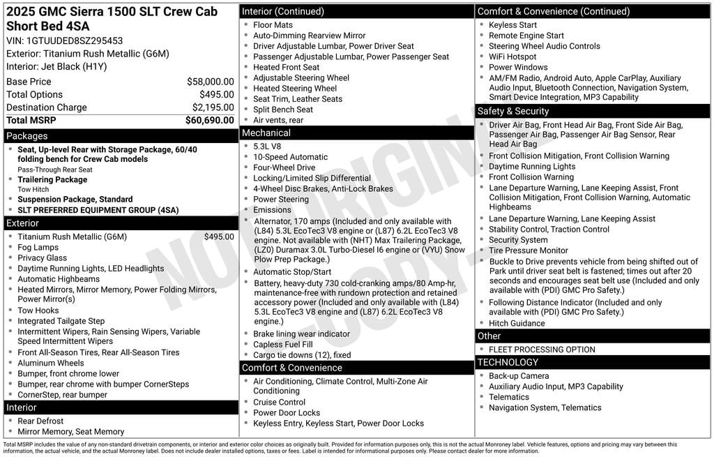 2025 GMC Sierra 1500 SLT - Photo 45