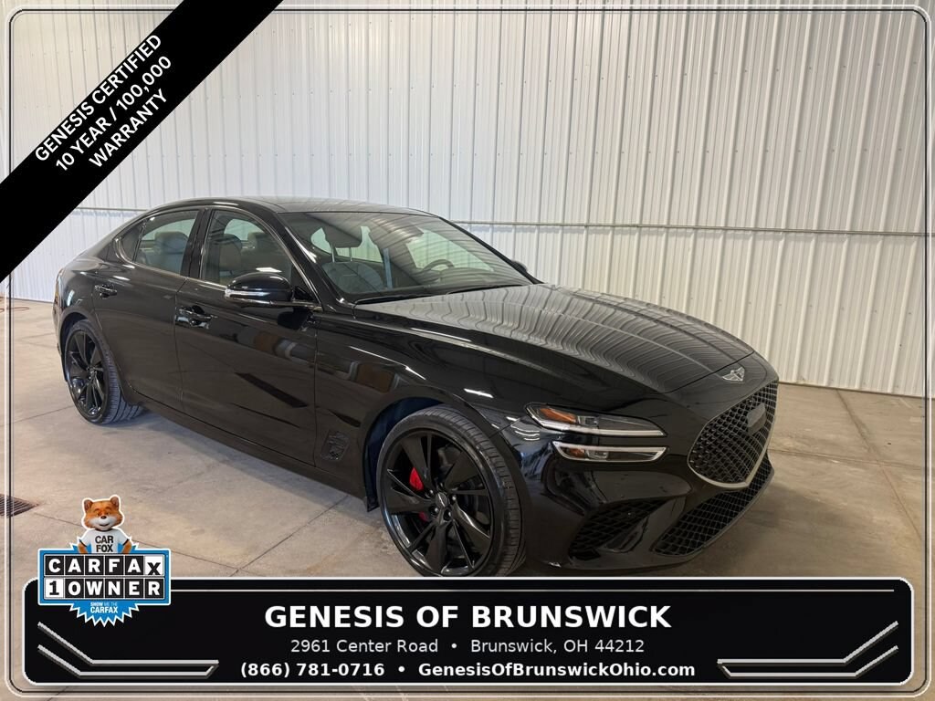 Certified 2023 Genesis G70 3.3T Sport Prestige AWD Sedan
