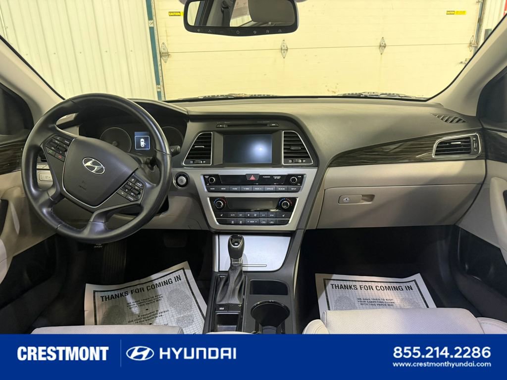 Used 2017 Hyundai Sonata Limited with VIN 5NPE34AF2HH547955 for sale in Brunswick, OH