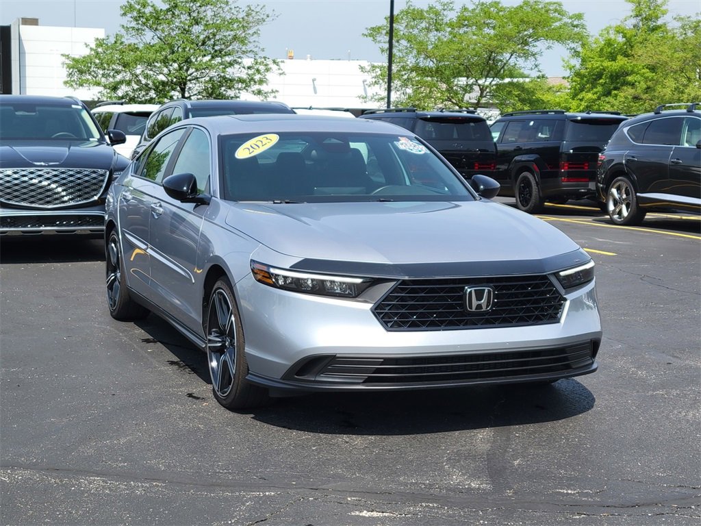 Used 2023 Honda Accord Hybrid Sport with VIN 1HGCY2F54PA065492 for sale in Brunswick, OH