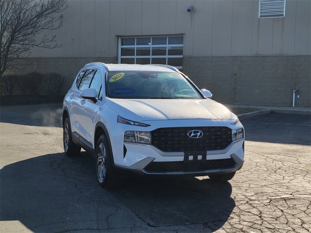Certified 2023 Hyundai Santa Fe SEL with VIN 5NMS2DAJ4PH526014 for sale in Brunswick, OH