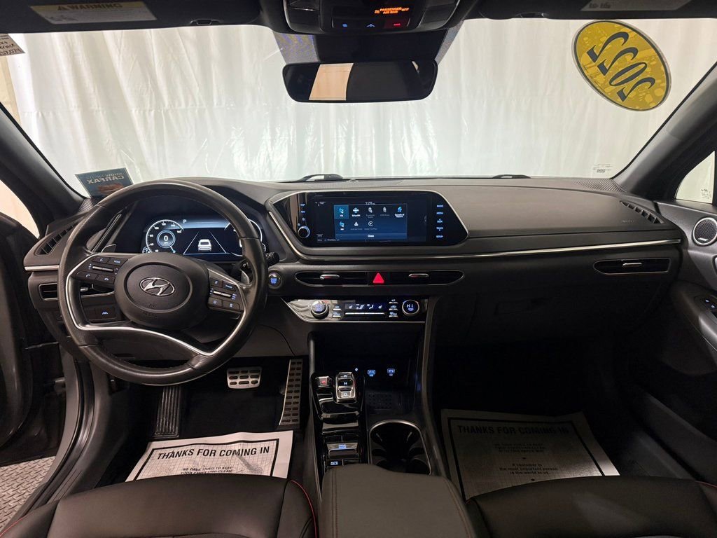 Used 2022 Hyundai Sonata SEL Plus with VIN KMHL44J26NA225352 for sale in Brunswick, OH