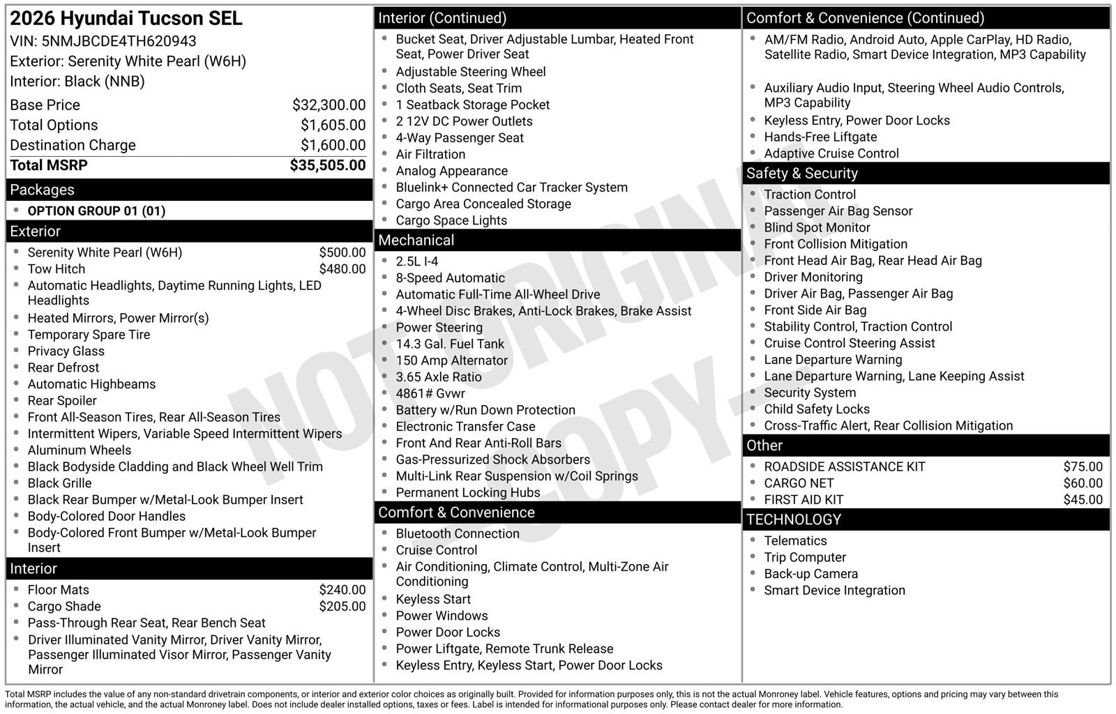 2026 Hyundai Tucson SEL - Photo 45