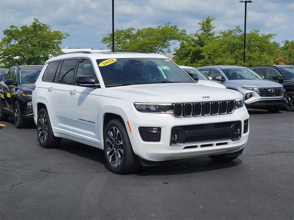 Used 2021 Jeep Grand Cherokee L Overland with VIN 1C4RJKDG1M8145840 for sale in Brunswick, OH