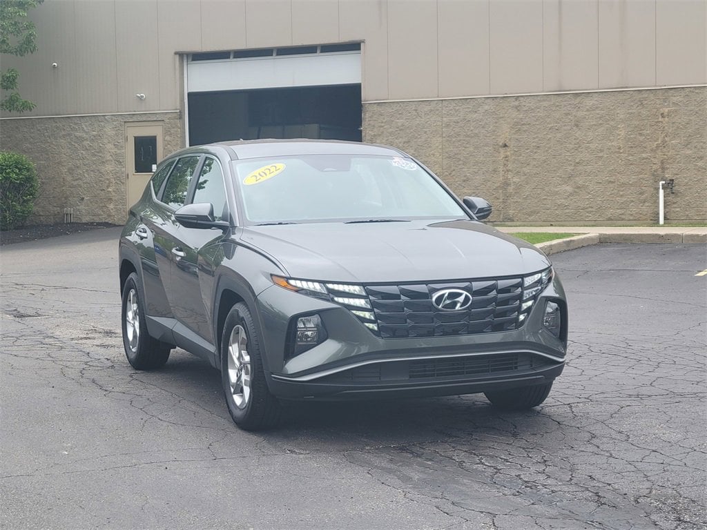 Certified 2022 Hyundai Tucson SE with VIN 5NMJA3AE6NH093997 for sale in Brunswick, OH
