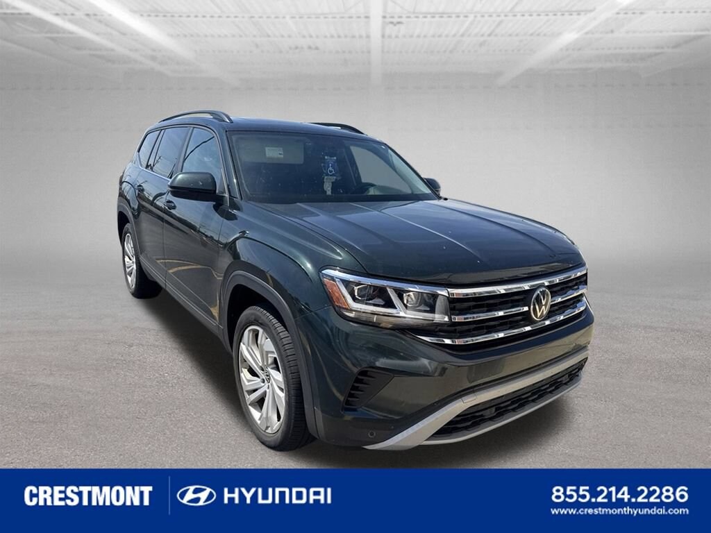 Used 2021 Volkswagen Atlas 3.6L V6 SE w/Technology 4MOTION SUV