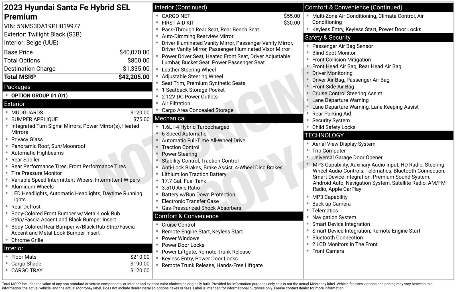 2023 Hyundai Santa Fe SEL Premium HEV - Photo 43