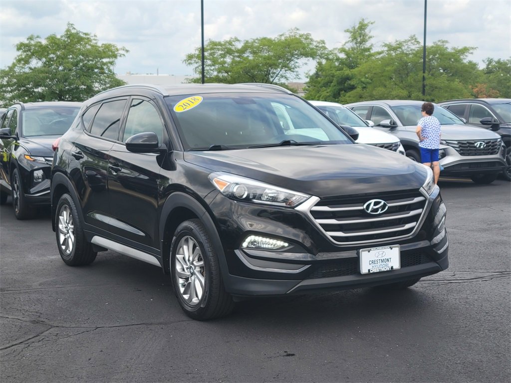 Used 2018 Hyundai Tucson SEL with VIN KM8J33A40JU665727 for sale in Brunswick, OH