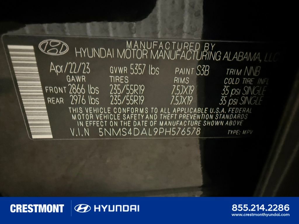 2023 Hyundai Santa Fe Limited - Photo 42