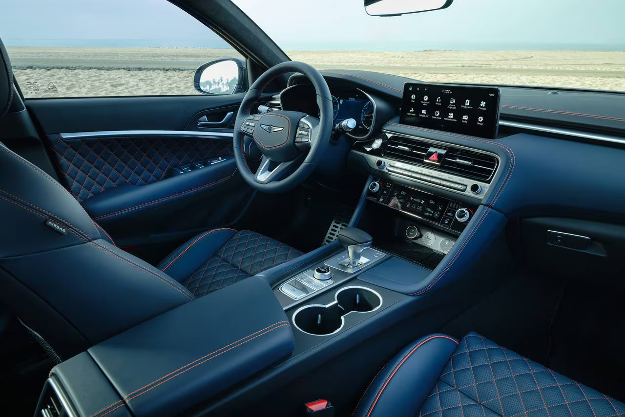 2027 Genesis G70 Five-Passenger Cabin