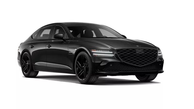 2027 Genesis G80 3.5T Prestige Black AWD Trim