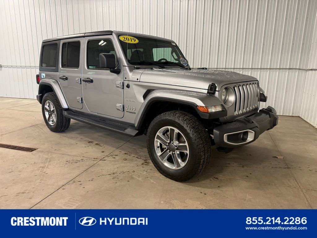 Used 2019 Jeep Wrangler Unlimited Sahara 4x4 SUV