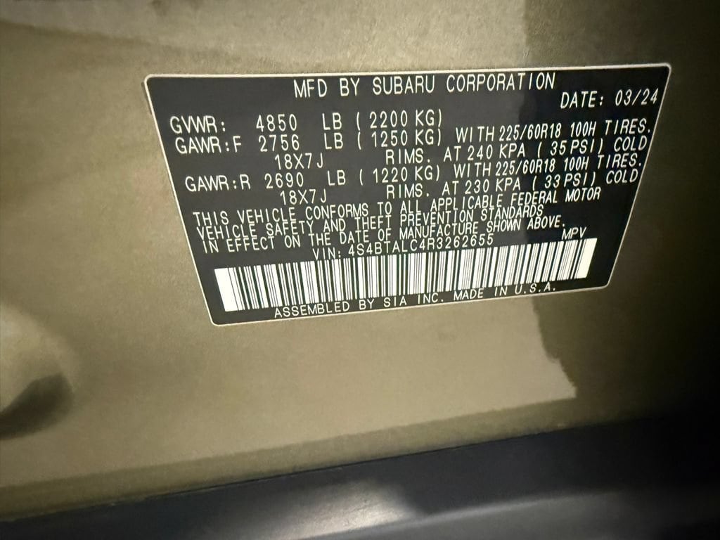 2024 Subaru Outback Onyx Edition - Photo 42