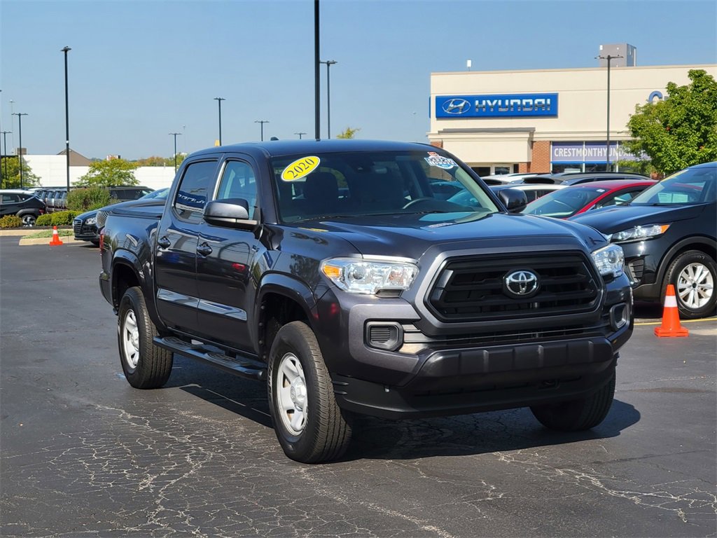 Used 2020 Toyota Tacoma SR with VIN 3TMCZ5AN6LM362491 for sale in Brunswick, OH