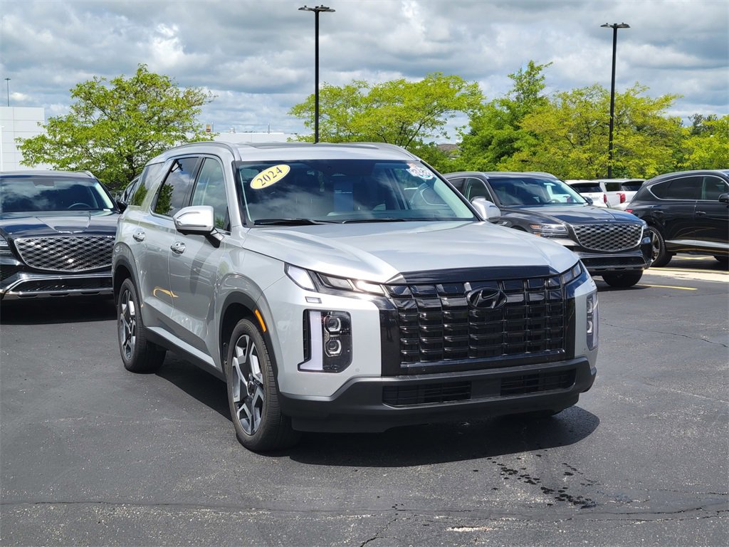 Certified 2024 Hyundai Palisade Limited with VIN KM8R5DGE5RU709834 for sale in Brunswick, OH