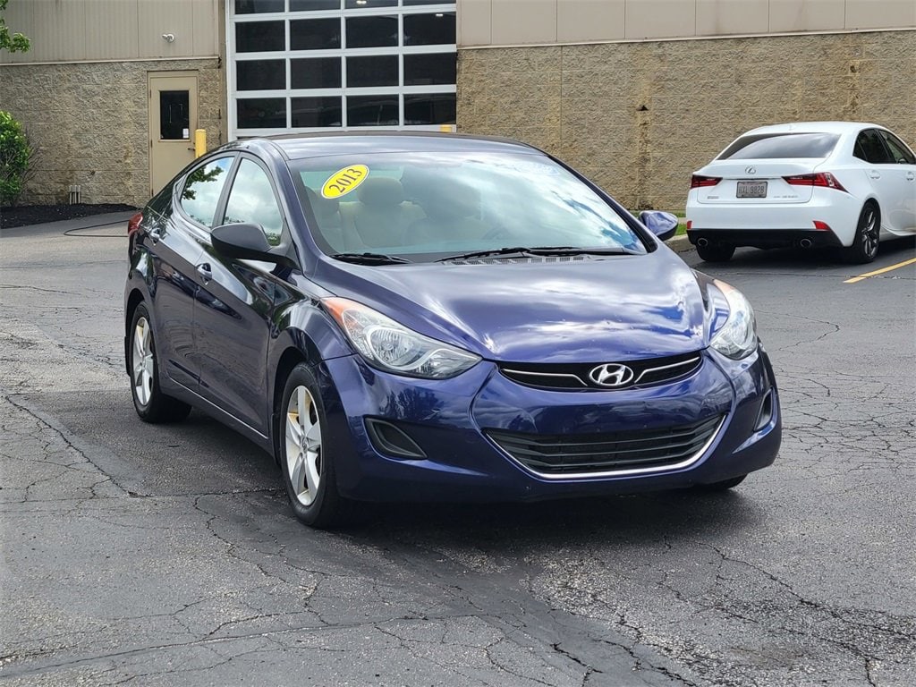Used 2013 Hyundai Elantra GLS with VIN 5NPDH4AE2DH241191 for sale in Brunswick, OH