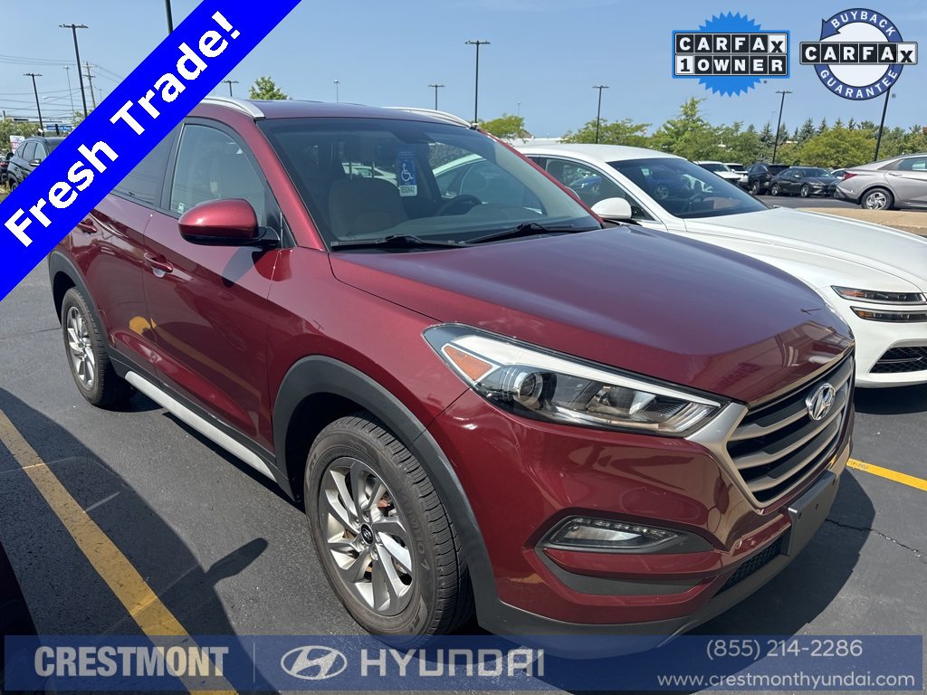 Used 2018 Hyundai Tucson SEL with VIN KM8J3CA42JU640652 for sale in Brunswick, OH