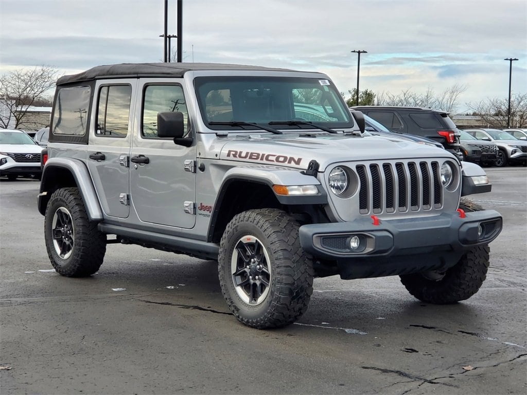 Used 2020 Jeep Wrangler Unlimited Rubicon with VIN 1C4HJXFN2LW278444 for sale in Brunswick, OH